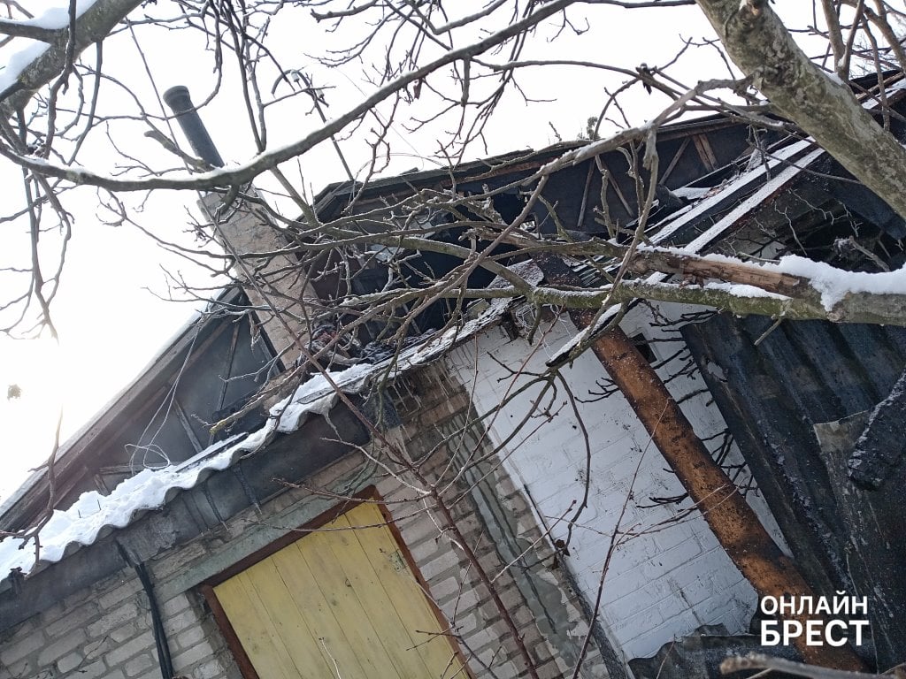 На пожаре в Бресте благодаря АПИ спасена семья