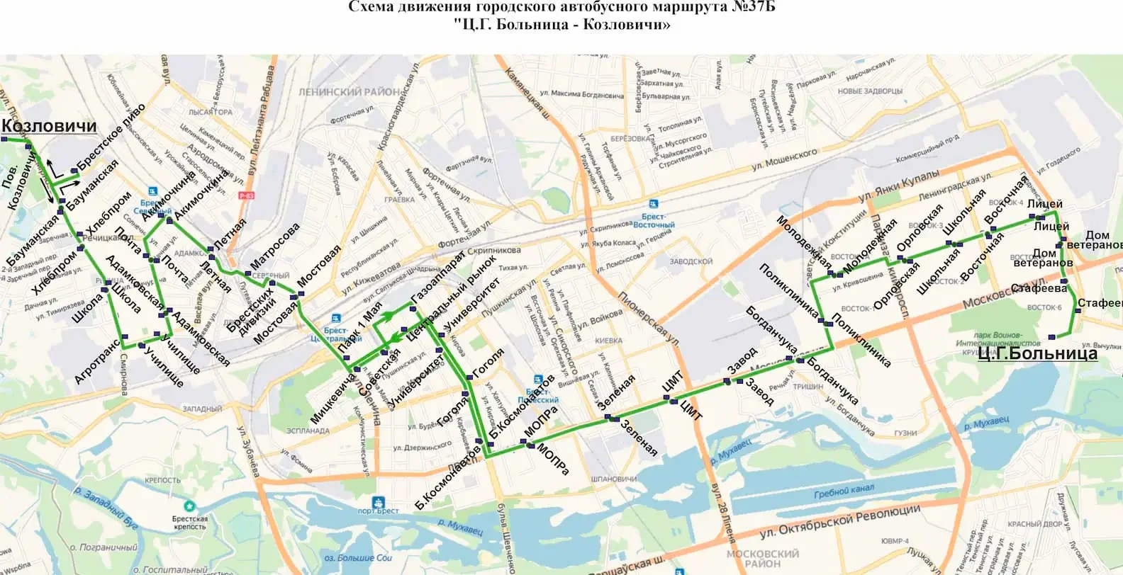 В Бресте открывается новый автобусный маршрут