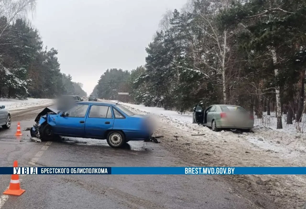 Появились подробности, как в Бресте столкнулись Daewoo и Toyota