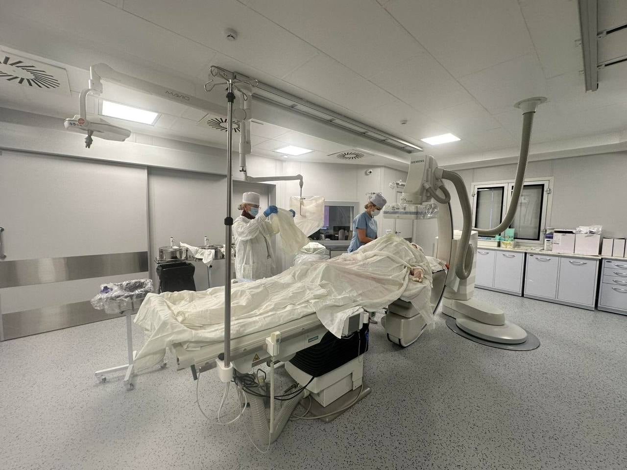 Новый ангиограф установили в Брестской городской больнице №1