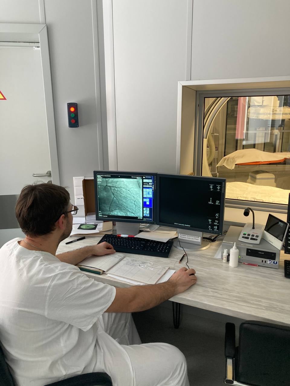 Новый ангиограф установили в Брестской городской больнице №1