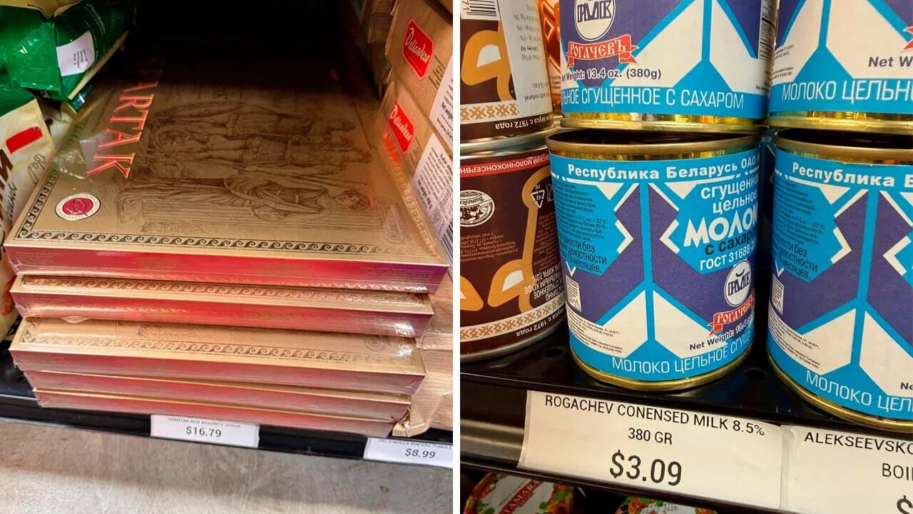 Мужчина показал, какие белорусские продукты продаются в США — смотрим фото и цены