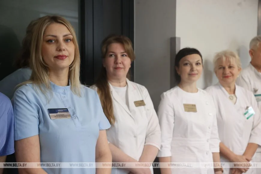 Новый операционный блок открыли в Брестской городской больнице №1