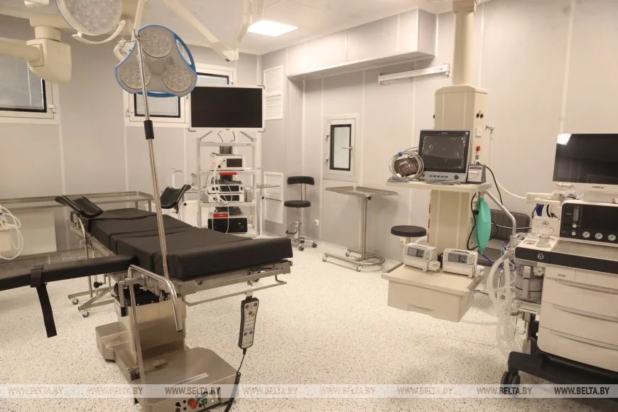 Новый операционный блок открыли в Брестской городской больнице №1