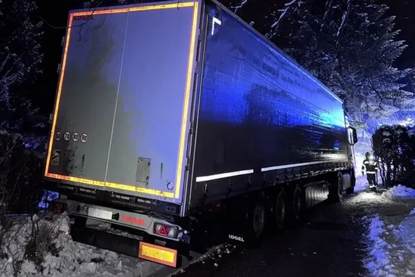 В Австрии навигатор завел фуру белоруса в ловушку