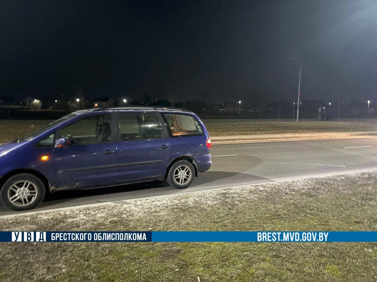 В Бресте 7‑летний мальчик попал под колёса автомобиля