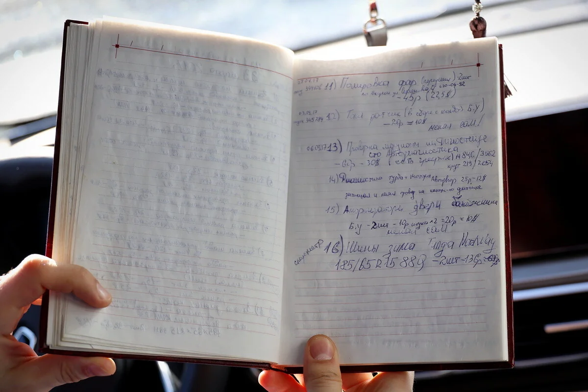 Белорус вёл учёт расходов на авто 10 лет. Результат вас удивит