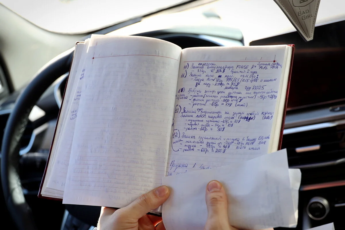 Белорус вёл учёт расходов на авто 10 лет. Результат вас удивит