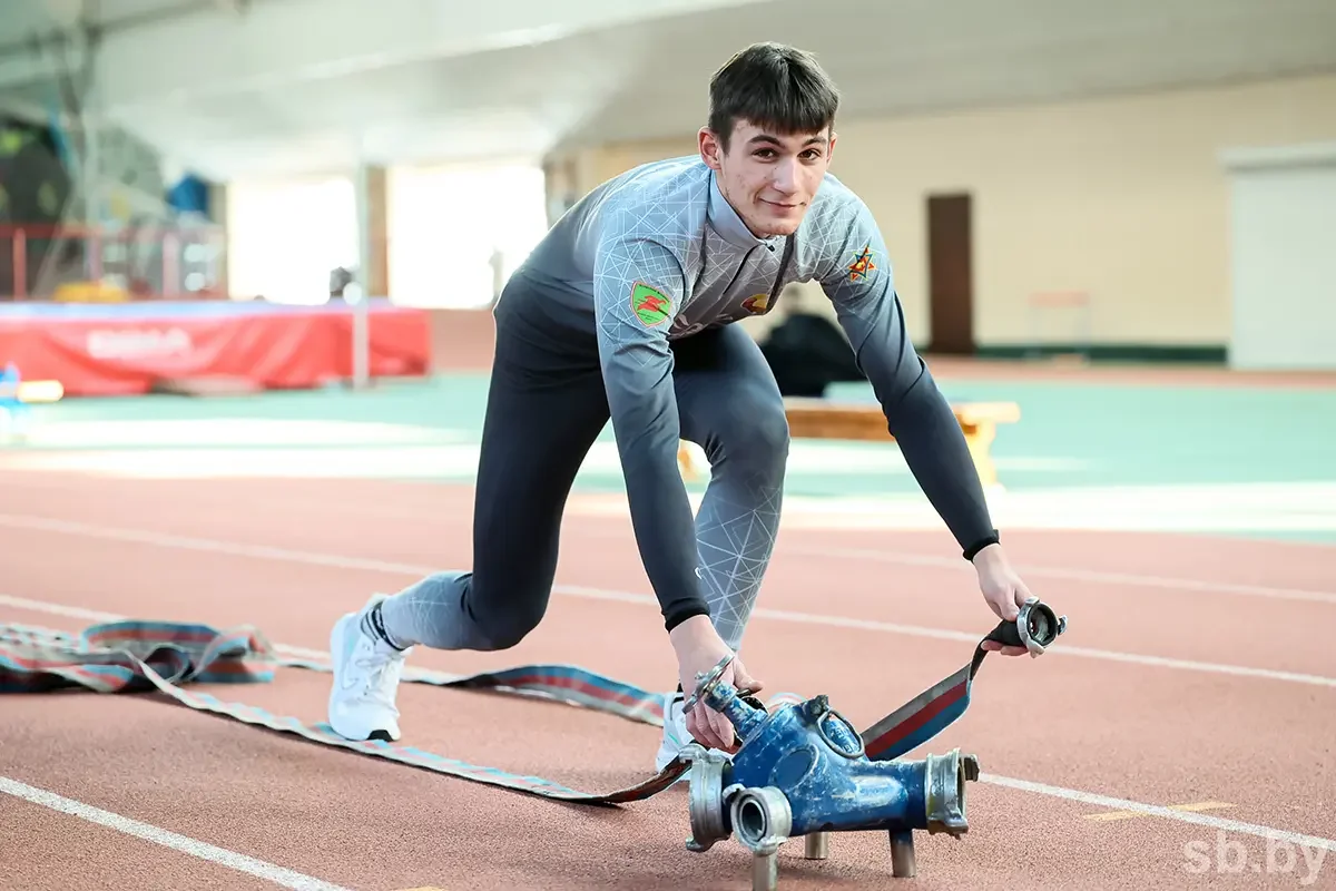 Юный спортсмен из Бреста одержал победу на национальном первенстве по пожарно‑спасательному спорту