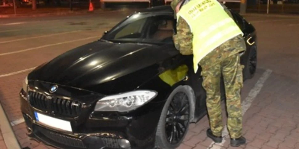 На границе в Тересполе у белоруса изъяли BMW