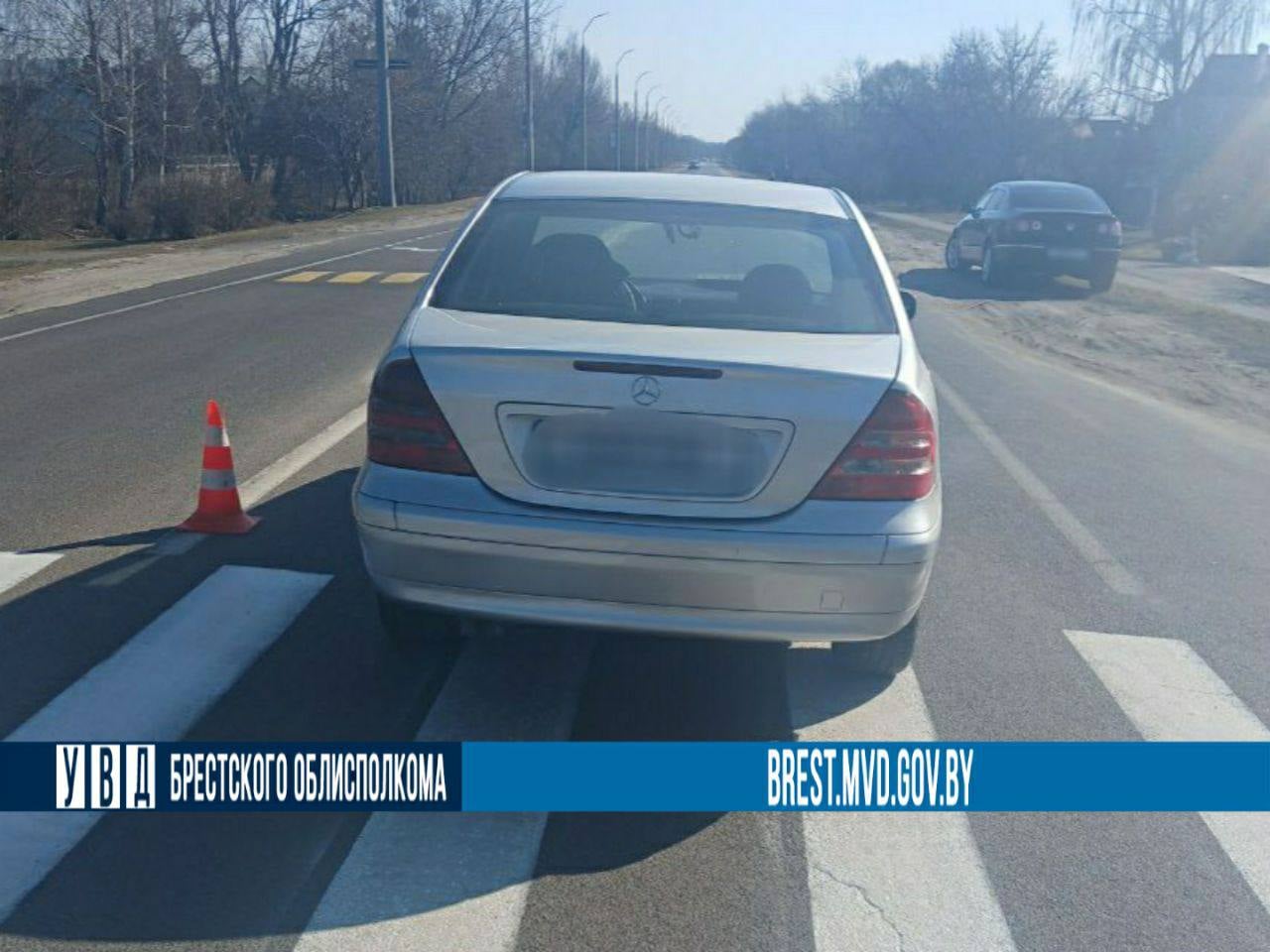 В Бресте Mercedes сбил 8-летнего мальчика