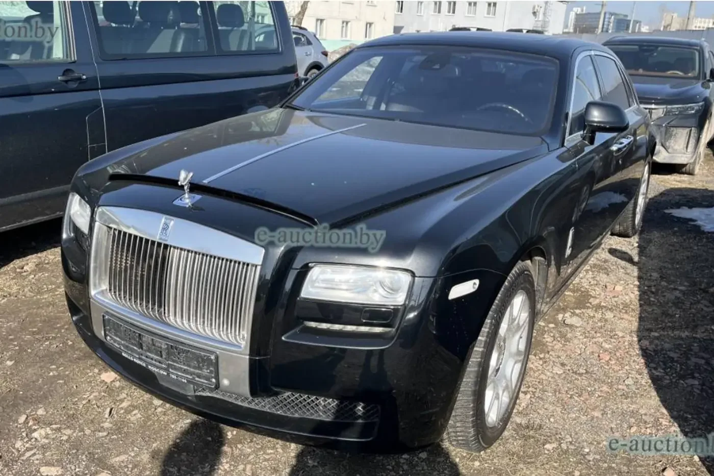 Арестованный Rolls-Royce выставили на аукцион в Беларуси: сколько за него хотят