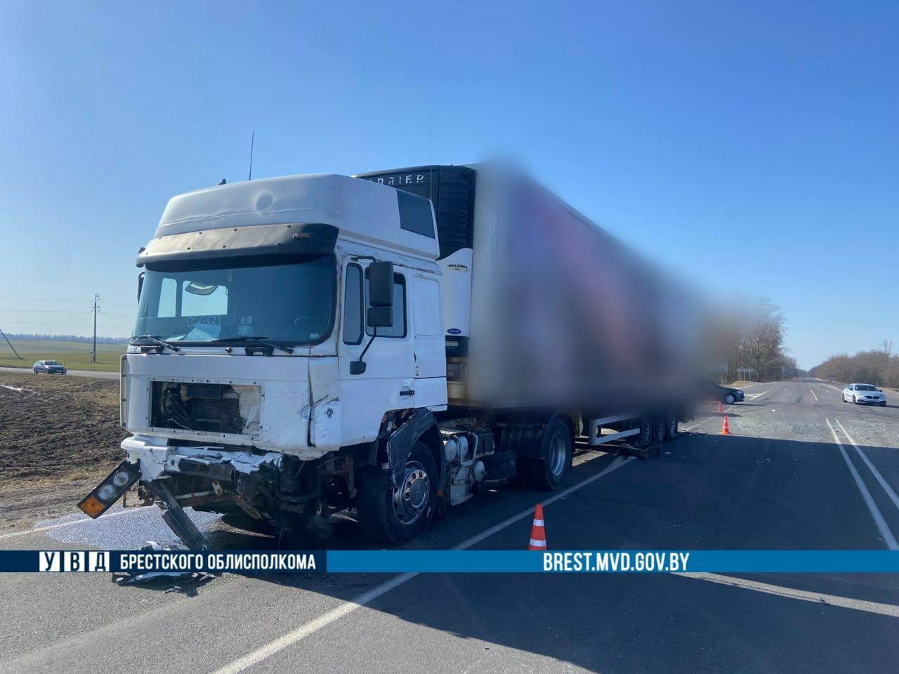Брестчанин попал в жесткое ДТП в Барановичском районе