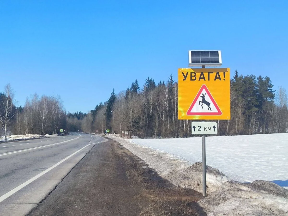 На трассе М1 заметили лазеры для водителей: вот как это выглядит