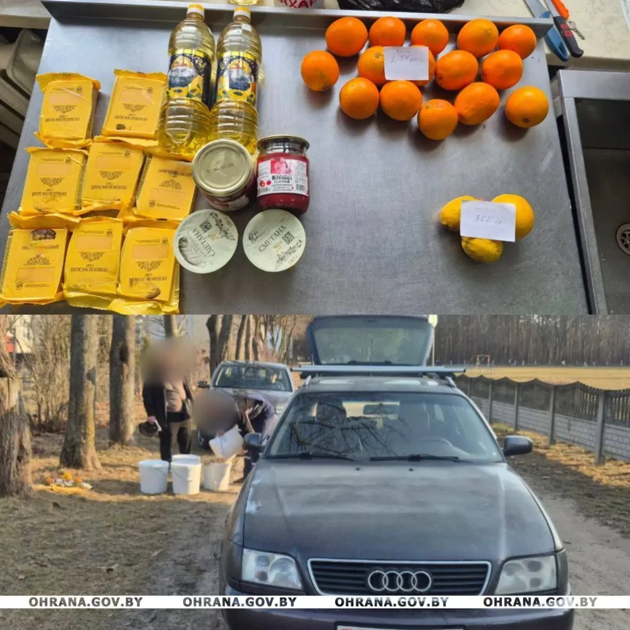 На Брестчине задержали сотрудников, похищавших продукты питания