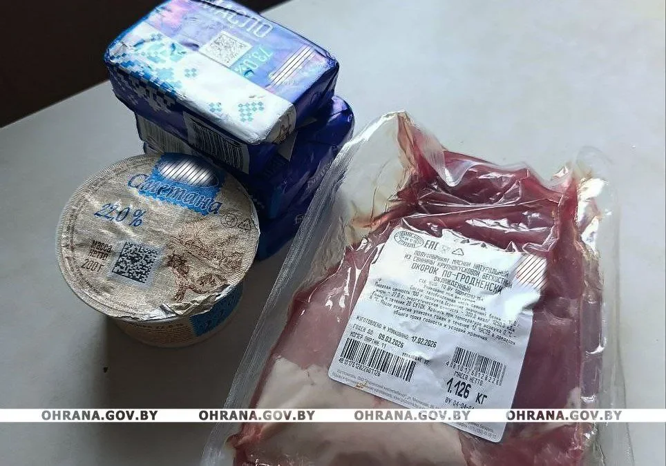 На Брестчине задержали сотрудников, похищавших продукты питания