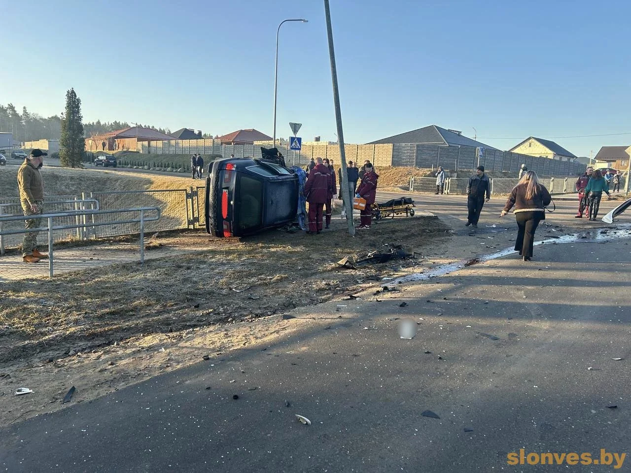 Скорая помощь и BMW столкнулись в Слониме — что известно о происшествии