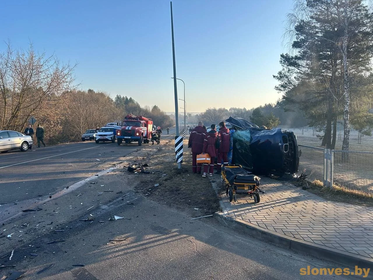 Скорая помощь и BMW столкнулись в Слониме — что известно о происшествии