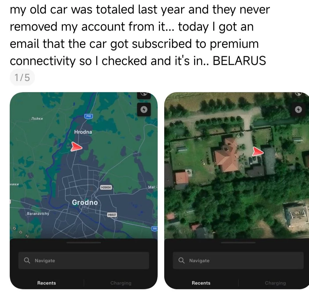 Американец обнаружил свою «уничтоженную» Tesla в Беларуси