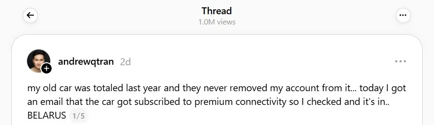 Нашумевшую Tesla американца нашли в Беларуси: показываем, как она выглядит