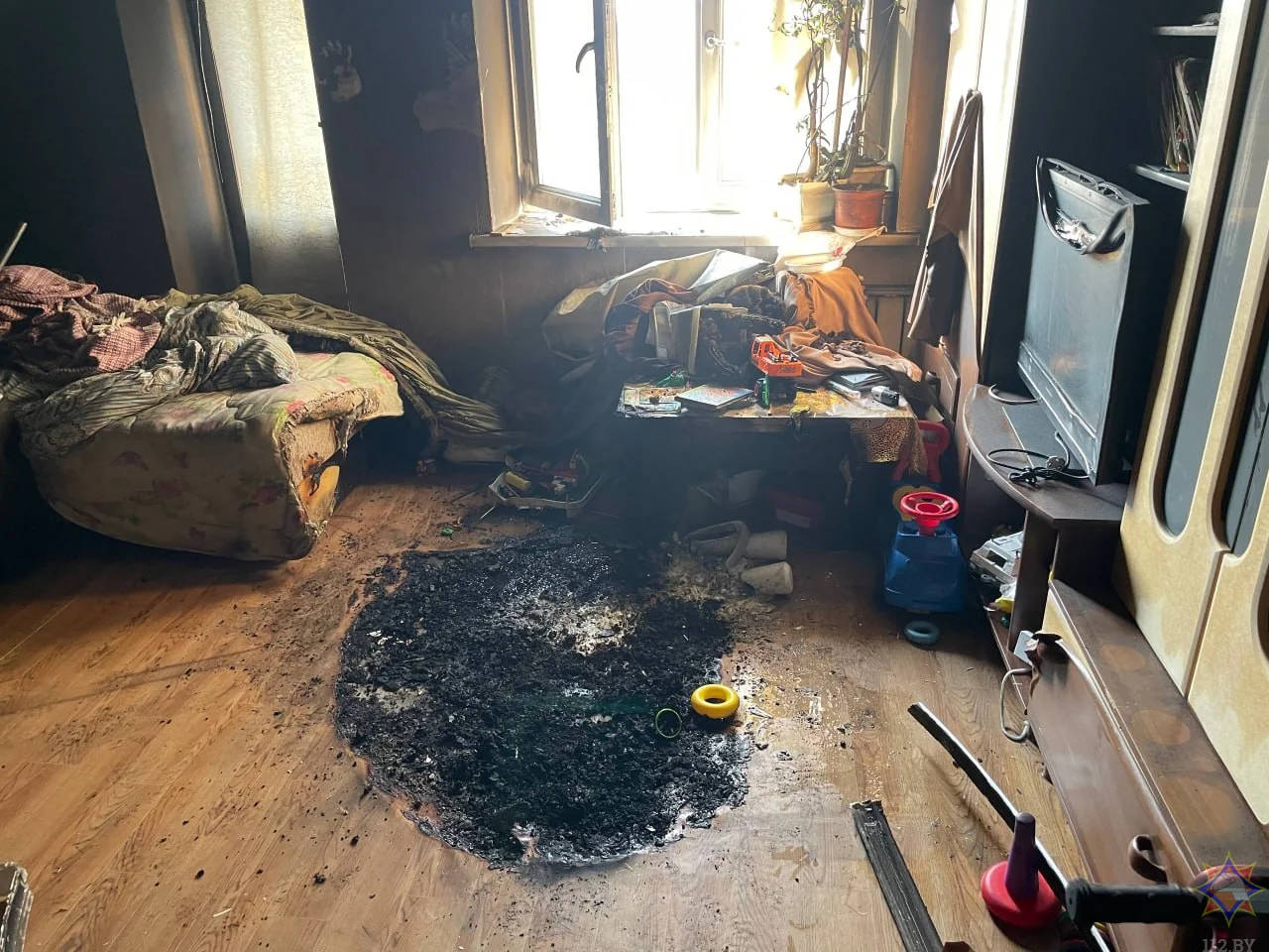 Что известно о пожаре в Бресте, где пострадали двое братьев