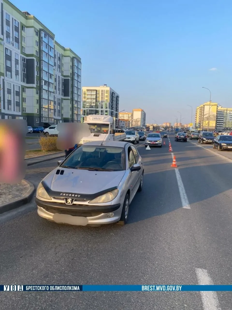 В Бресте под колеса Peugeot попал 7-летний мальчик