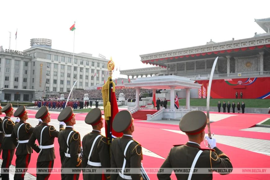 Впервые в истории президент Беларуси находится с официальным визитом в КНДР