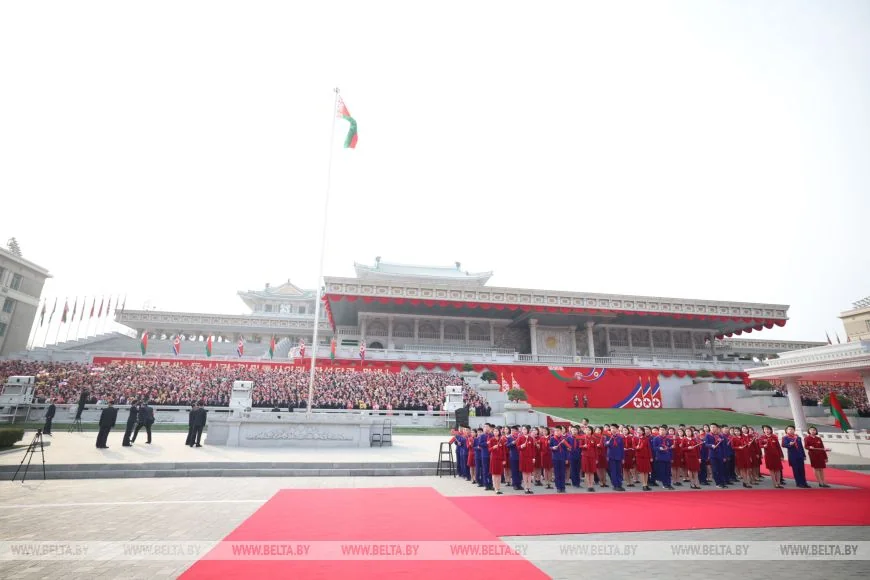 Впервые в истории президент Беларуси находится с официальным визитом в КНДР