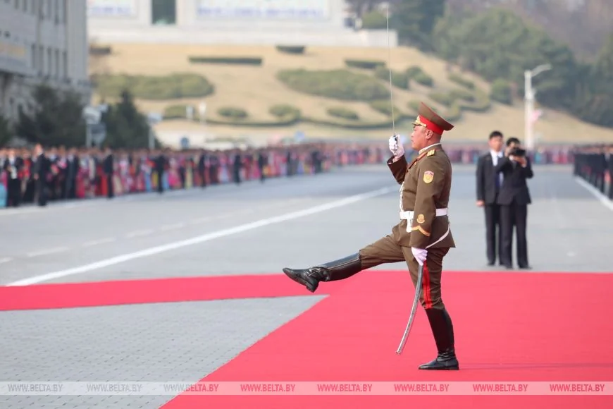 Впервые в истории президент Беларуси находится с официальным визитом в КНДР