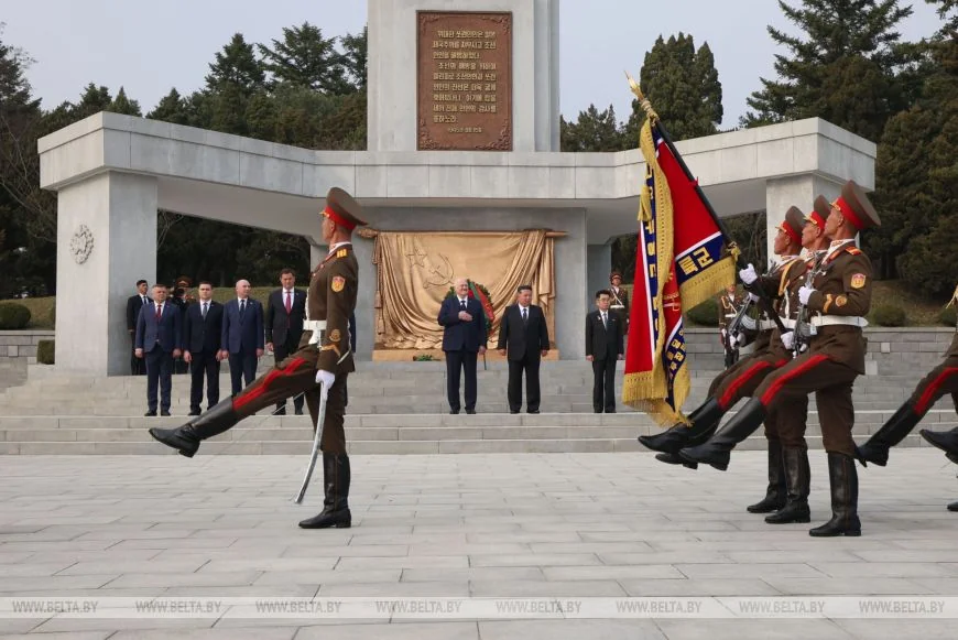 Впервые в истории президент Беларуси находится с официальным визитом в КНДР