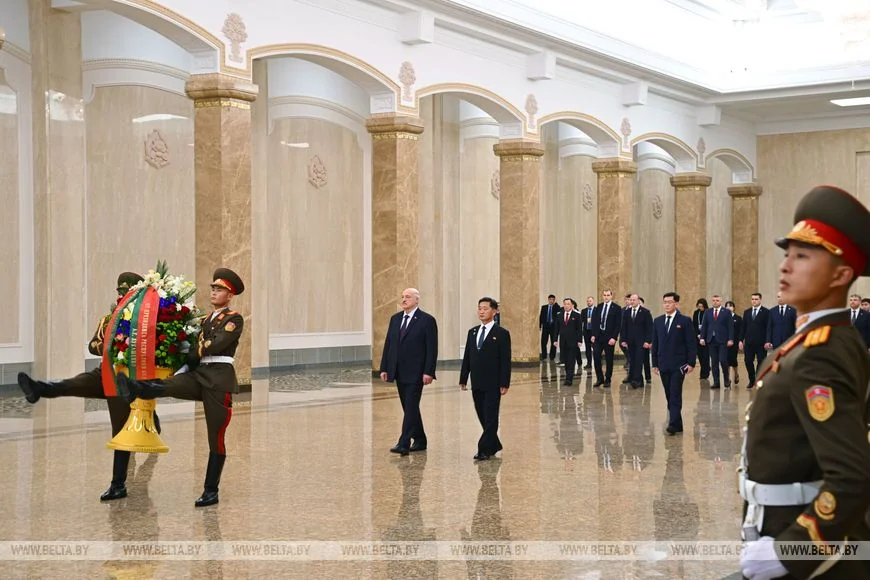 Впервые в истории президент Беларуси находится с официальным визитом в КНДР