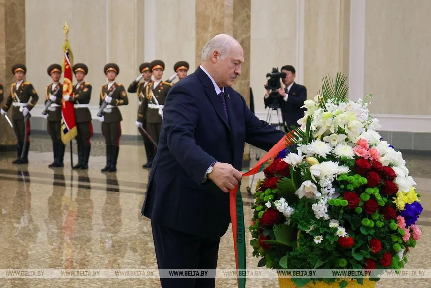 Впервые в истории президент Беларуси находится с официальным визитом в КНДР