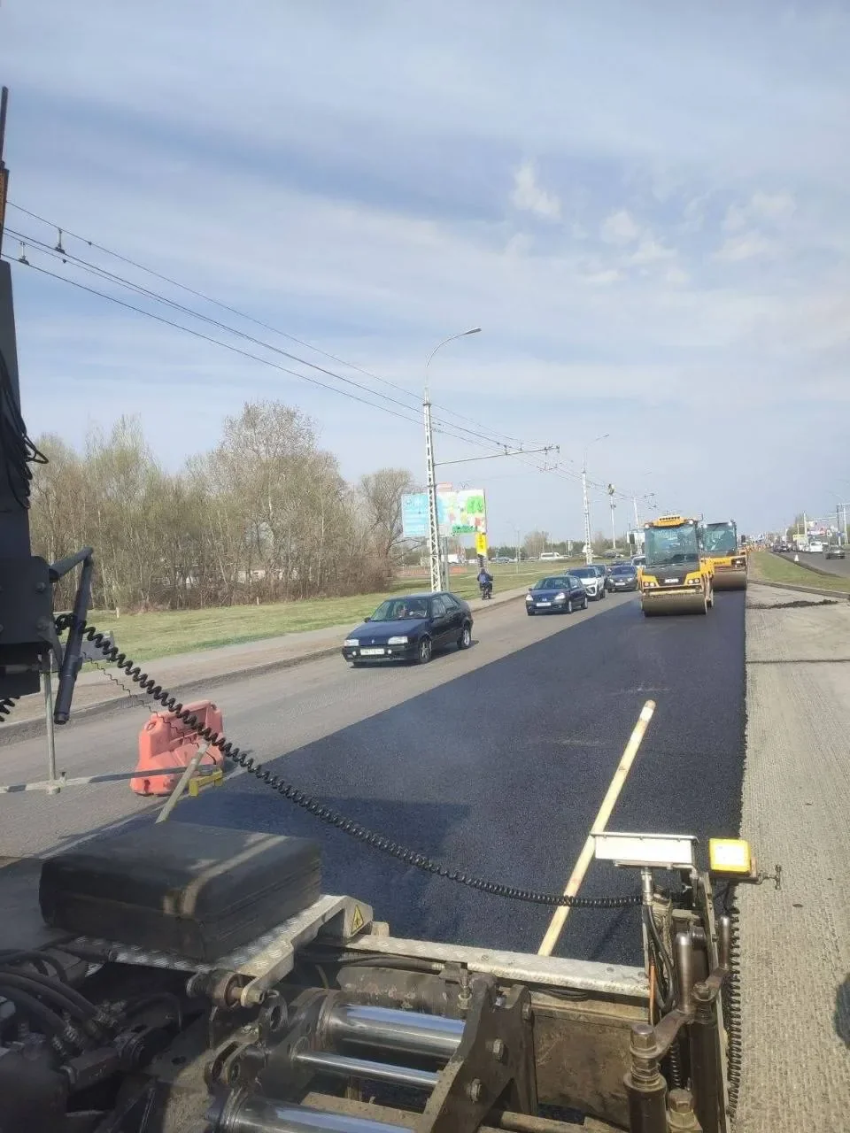 Дорожные работы в Бресте: где будет затруднено движение