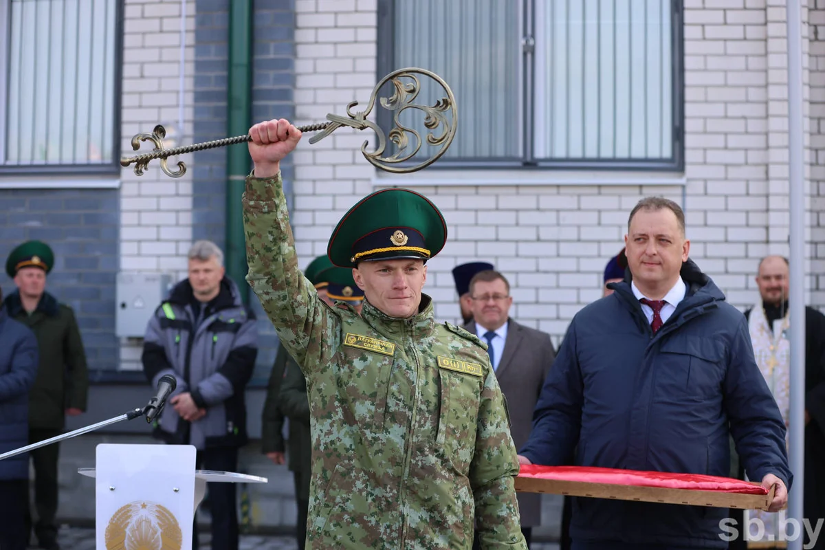 В Малоритском районе открыли обновленный комплекс пограничной заставы «Мокраны»