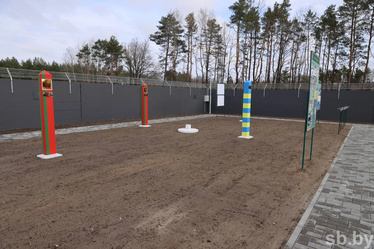 В Малоритском районе открыли обновленный комплекс пограничной заставы «Мокраны»