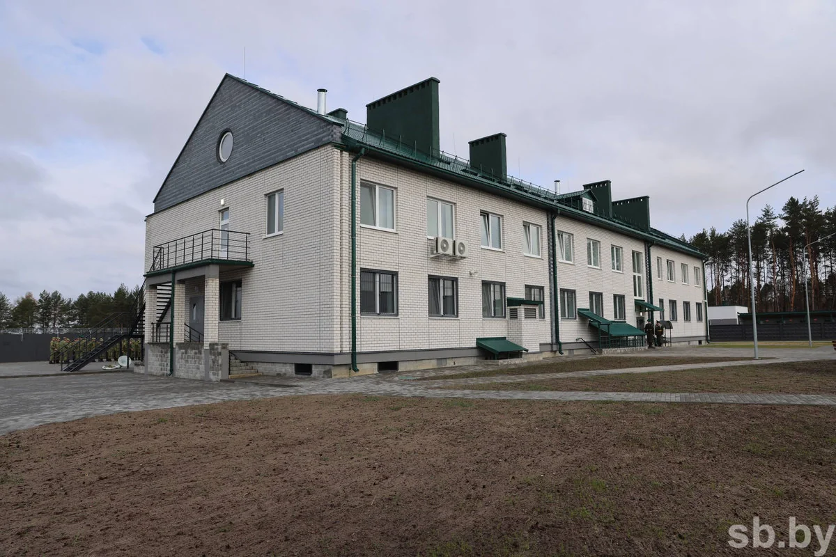 В Малоритском районе открыли обновленный комплекс пограничной заставы «Мокраны»