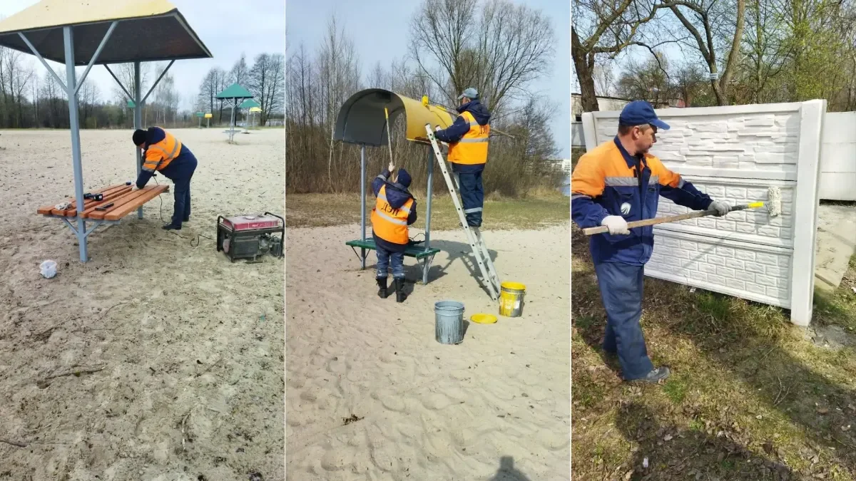 В Бресте готовят пляжи к лету 2026: что уже сделали