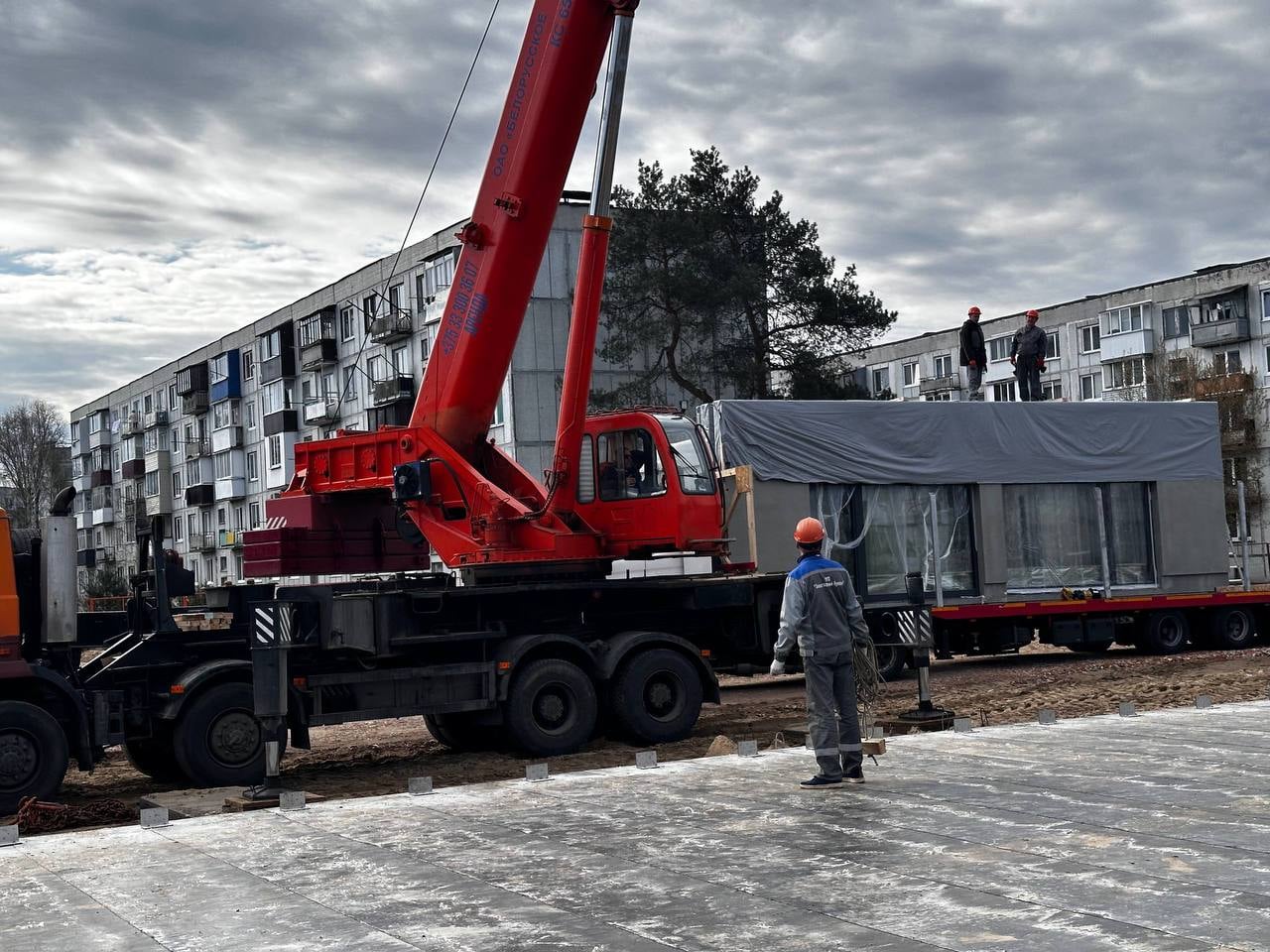 В Бресте выполнили просьбу жителей и улучшили двор