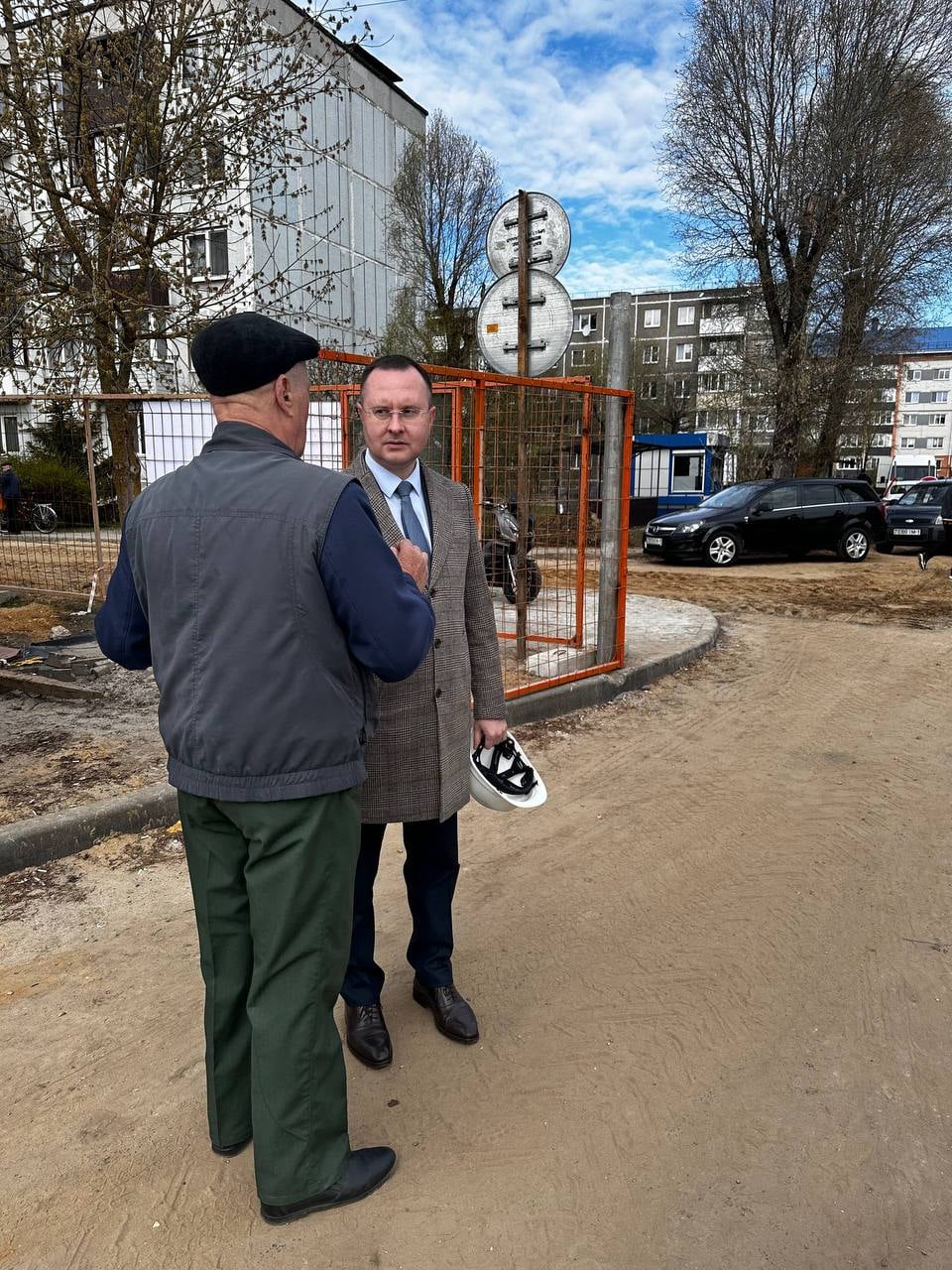 В Бресте выполнили просьбу жителей и улучшили двор