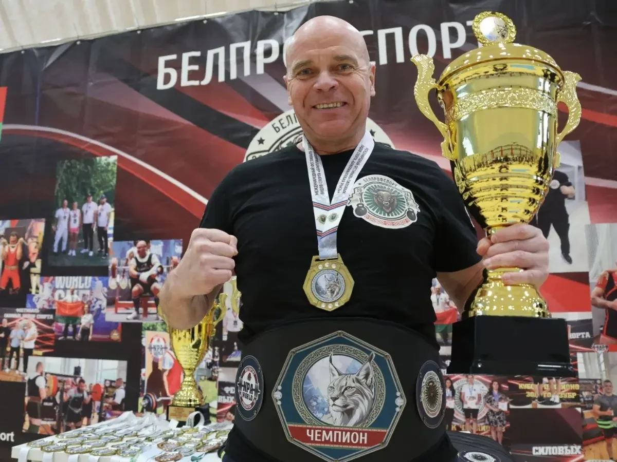 Белорус в 64 года установил свой 89-й мировой рекорд