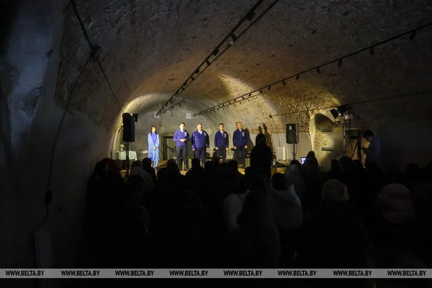 Спектакль «Штурм» представили актеры театра Черноморского флота им. Б.Лавренева в Брестской крепости