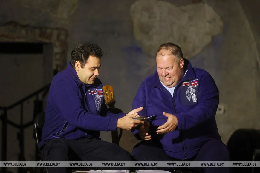 Спектакль «Штурм» представили актеры театра Черноморского флота им. Б.Лавренева в Брестской крепости