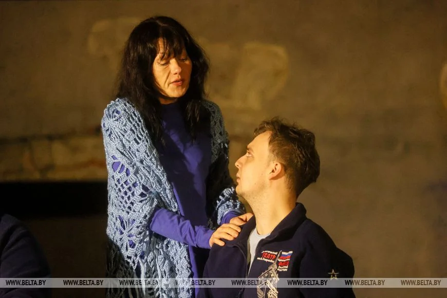 Спектакль «Штурм» представили актеры театра Черноморского флота им. Б.Лавренева в Брестской крепости