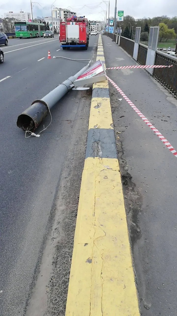 Что натворила непогода вчера в Бресте