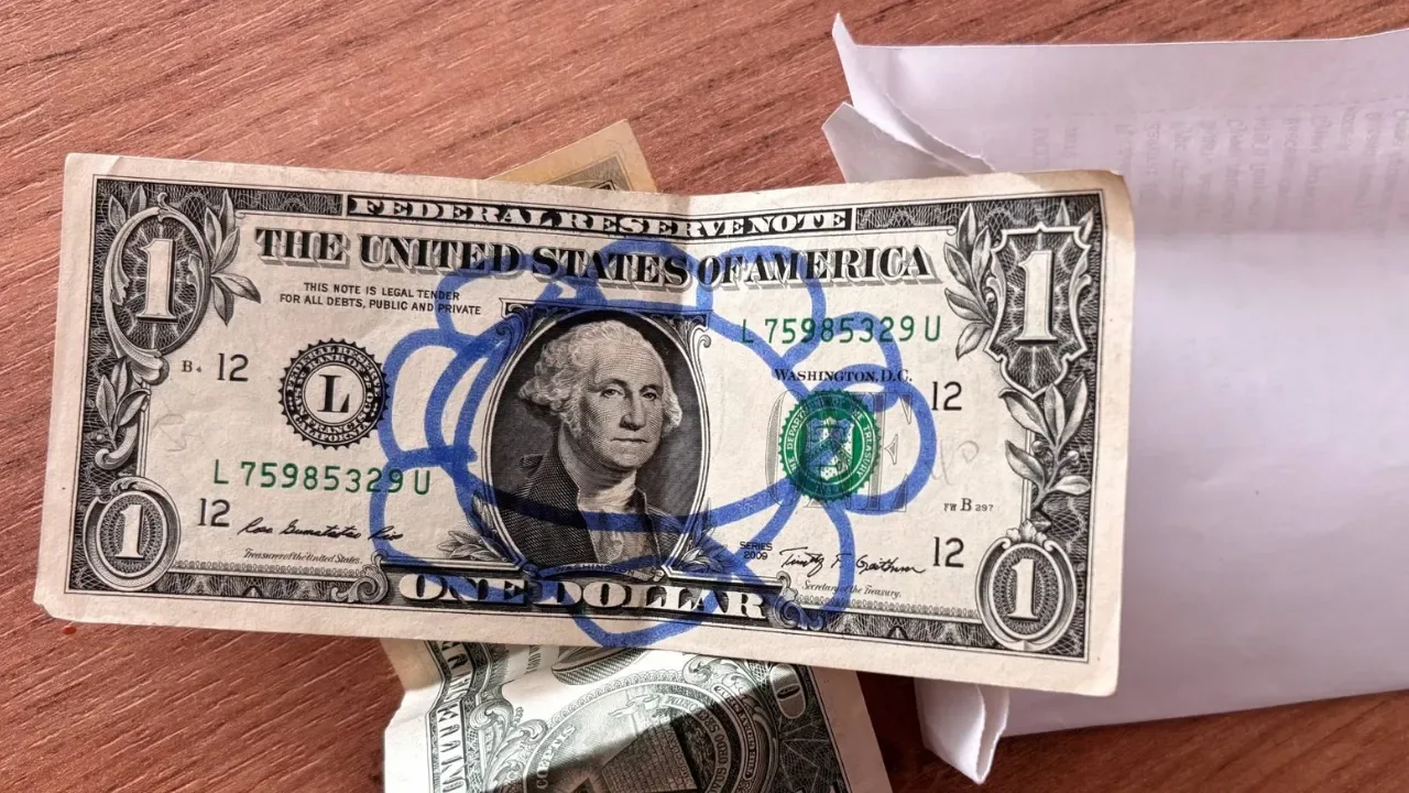 В Беларуси дети нашли заначку отца и разрисовали доллары — что теперь с деньгами