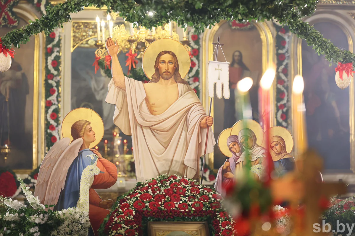 В Бресте прошло пасхальное богослужение — фоторепортаж
