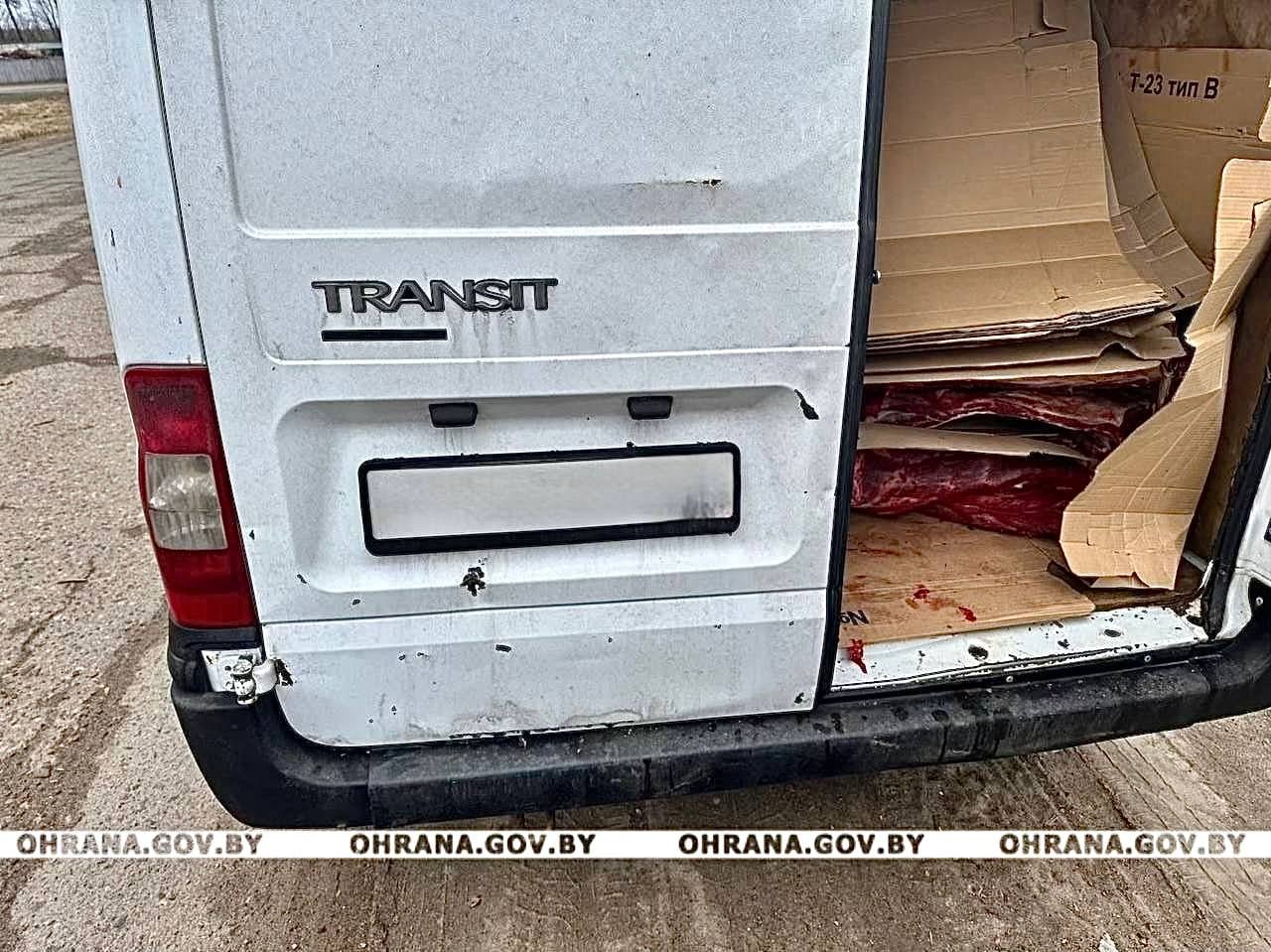 Почти две тонны говядины без бумаг: на Брестчине задержан водитель