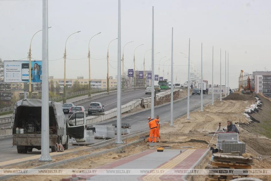 Реконструкция моста в Бреста идёт с опережением графика — что уже сделано