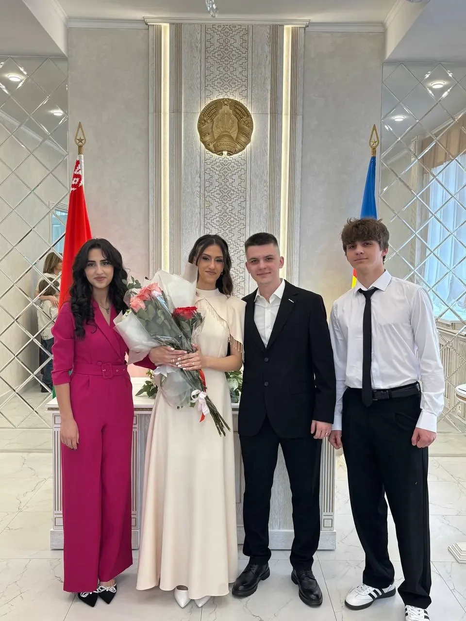 Свадебный сезон открыли в Брестском районе