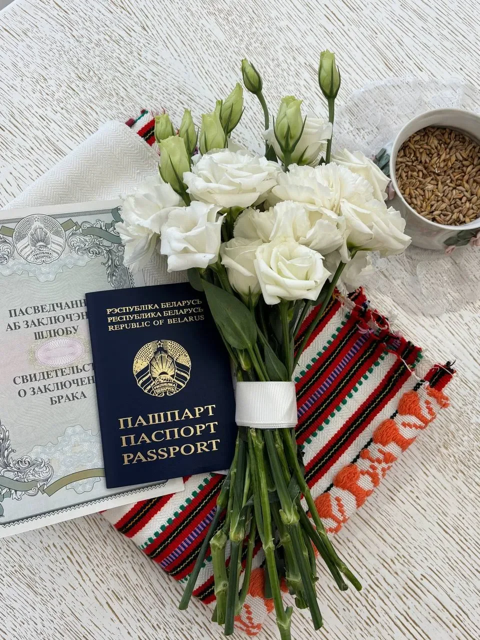 Свадебный сезон открыли в Брестском районе